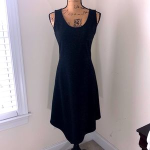 WHBM Shimmery black/silver dress